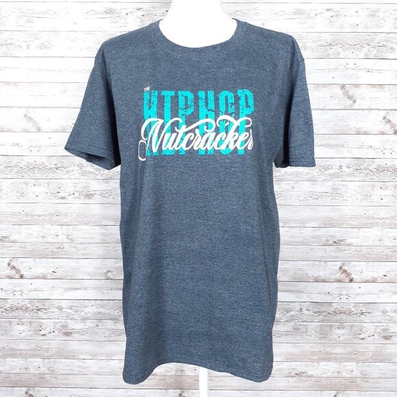 Encore Jeans Tops - The Hip Hop Nutcracker Womens Tee L Gray Short Sleeved 40A